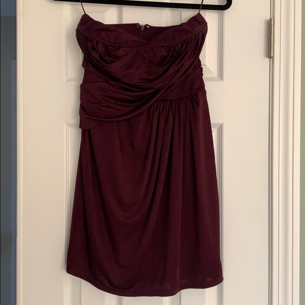 Express strapless minidress